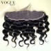 Brazilian Human Hair 13x4 Loose Wave Lace Frontal With Baby Hair
